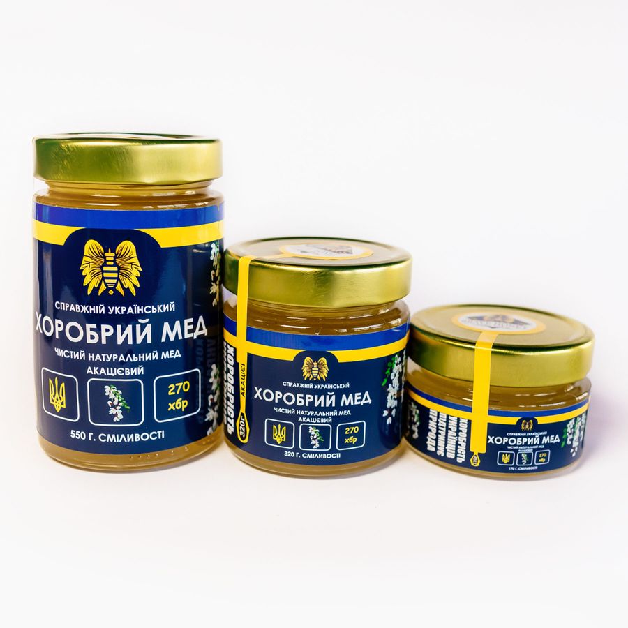 Brave Acacia honey, 550 gr