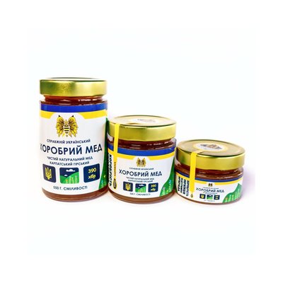 Brave Carpathian mountain honey, 320 gr