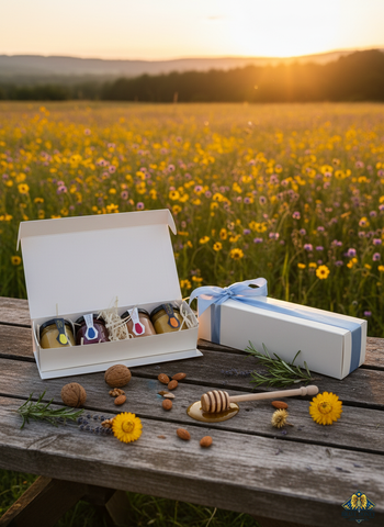 Brave Honey Gift Set 4×50 | Brave Honey | Natural Honey Gift Box