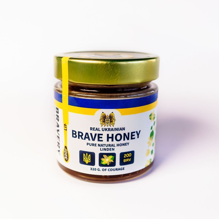 Brave Linden honey, 320 gr