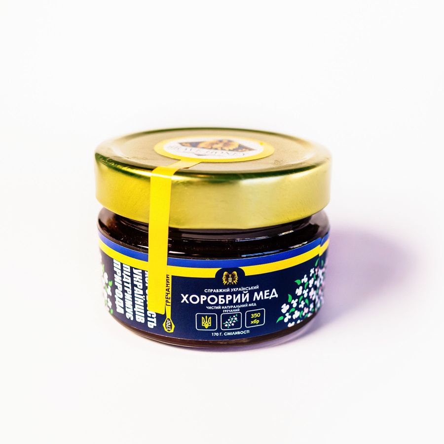 Brave Buckwheat honey, 170 gr