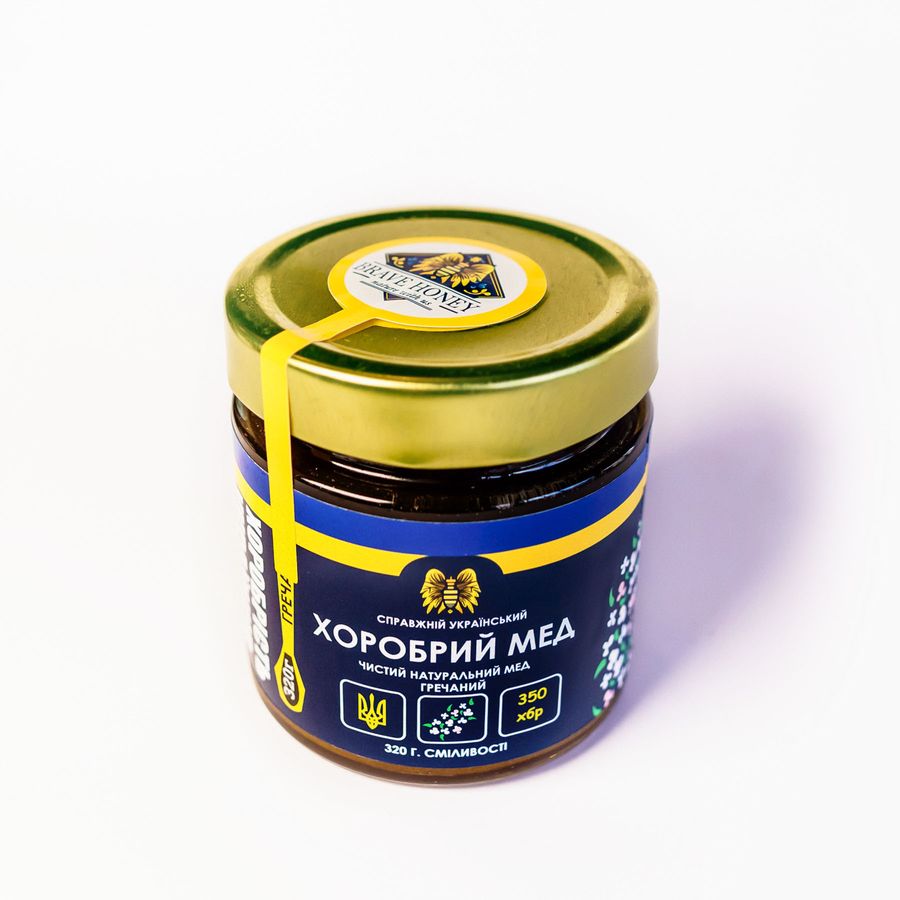 Brave Buckwheat honey, 320 gr