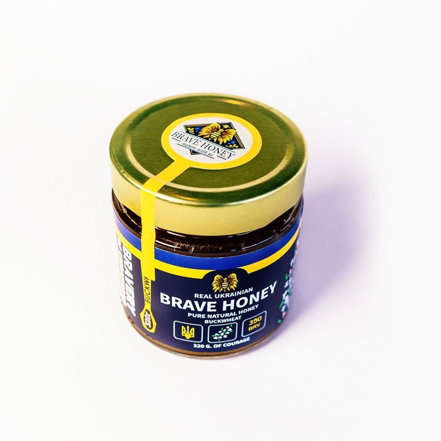 Brave honey Гречаний, 320 гр brv-bc-01-320-e фото