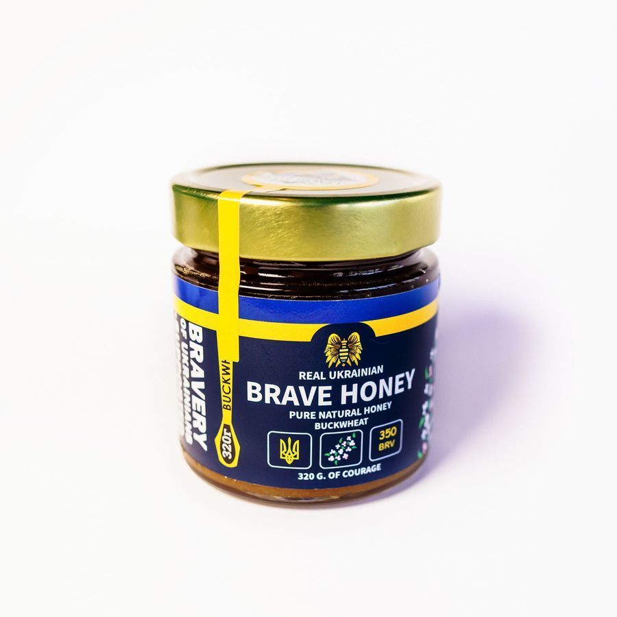 Brave honey Гречаний, 320 гр brv-bc-01-320-e фото