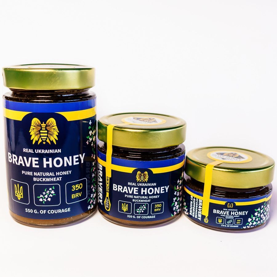 Brave honey Гречаний, 320 гр brv-bc-01-320-e фото