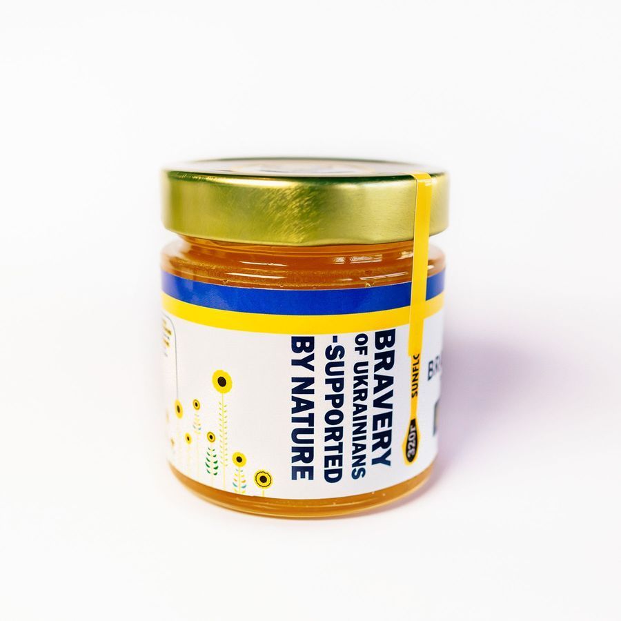 Brave honey Соняшниковий, 320 гр brv-sn-01-320-e фото
