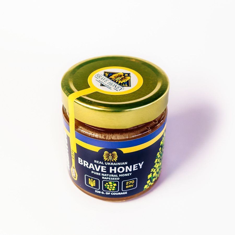 Brave honey Ріпаковий, 320 гр brv-rp-01-320-e фото
