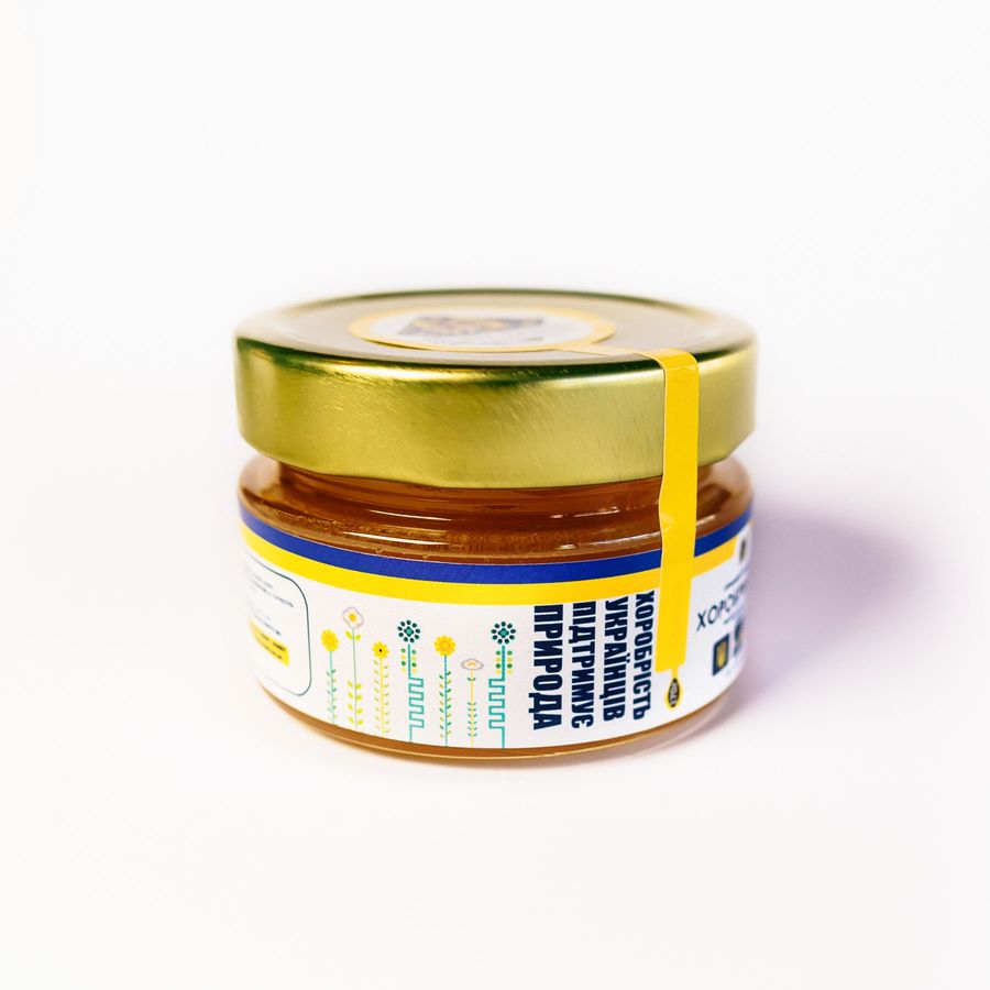 Brave honey from various herbs, 170 gr